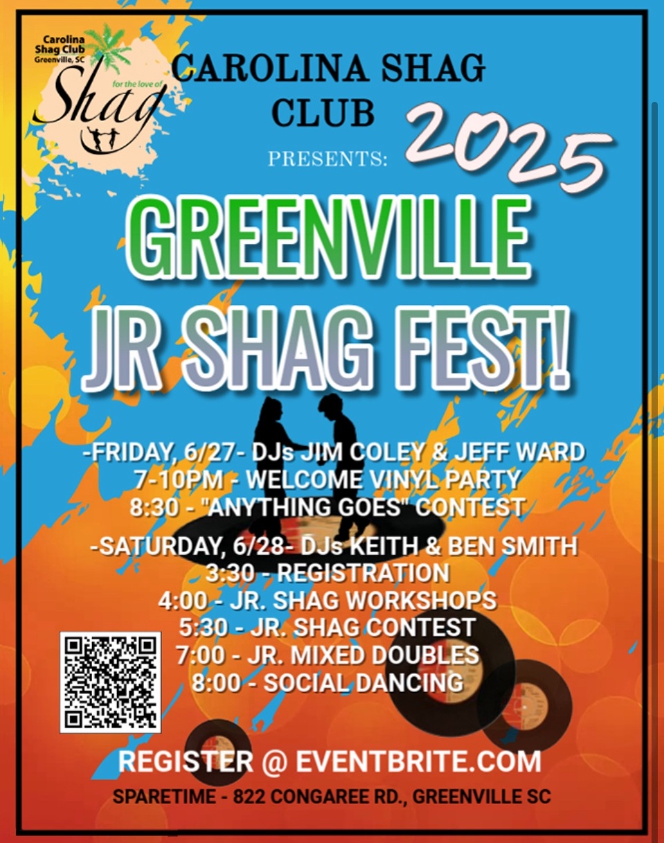 Carolina Shag Club GREENVILLE JR SHAG FEST -- To be posted the Electric City Shag Club website -- May 20 2025 (002)